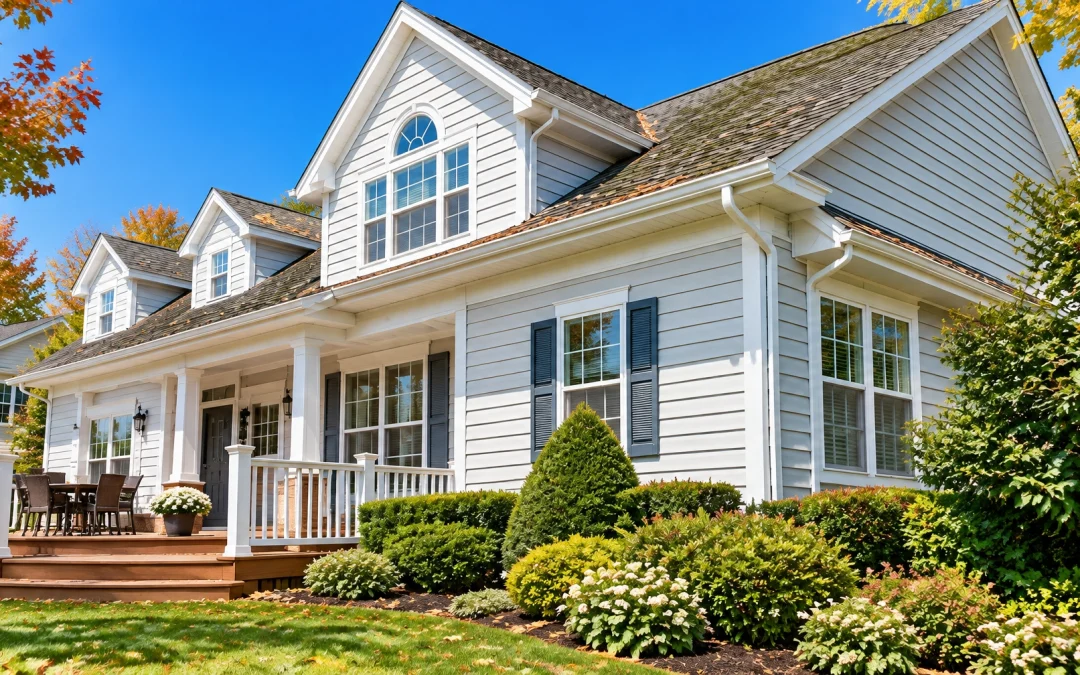 Soft Washing Company on Long Island: Why Fall Growth on Your Siding, Roof, and Deck Needs Low Pressure
